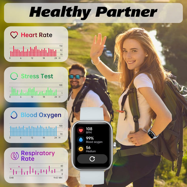 Smart Fitness Watch with Alexa