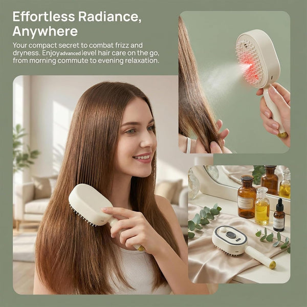 Vibrant Hair Steam Brush