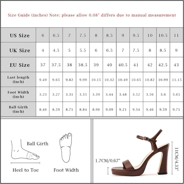 Elegant Chunky Heel Strappy Shoes