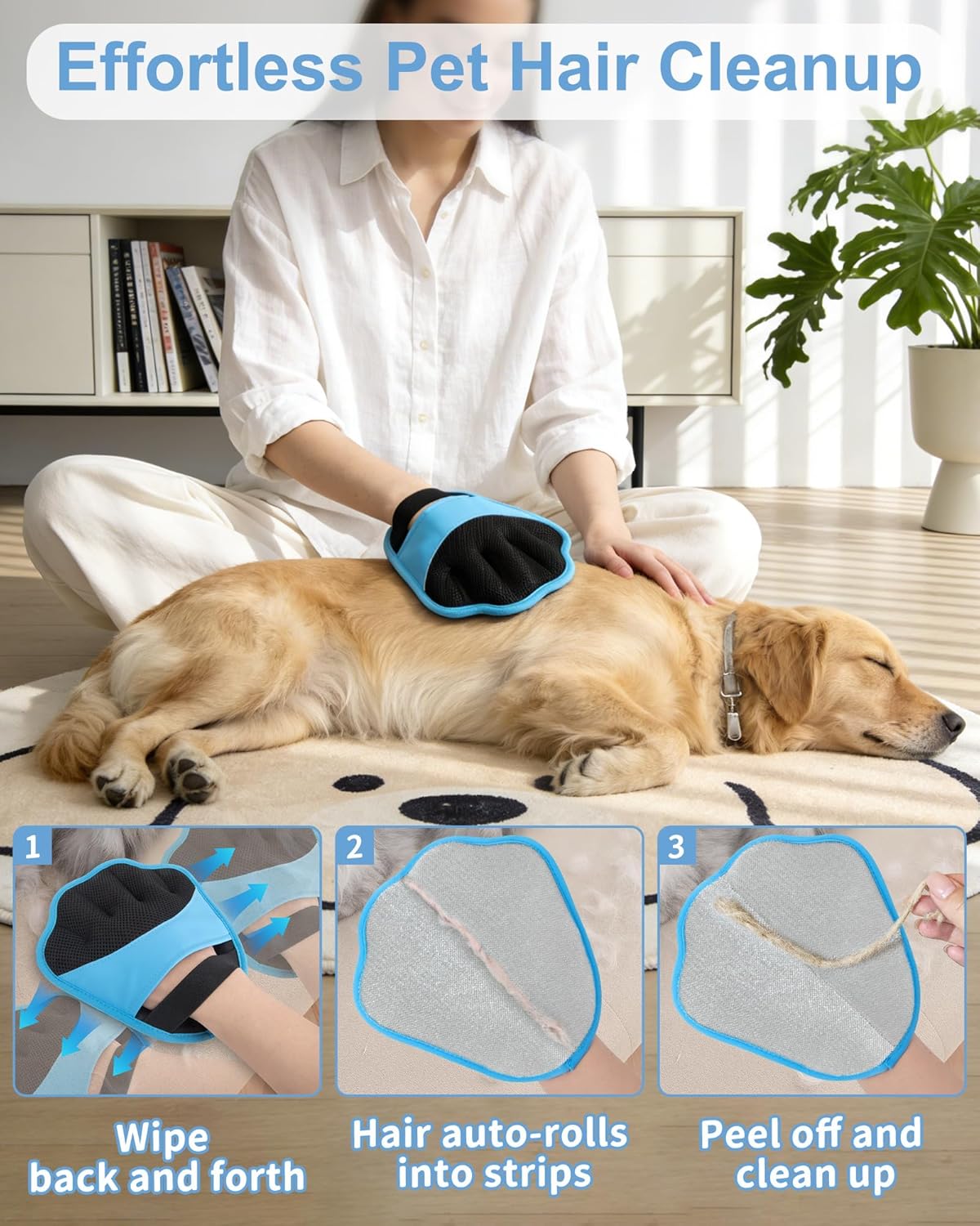 Magic Pet Hair Remover Gloves