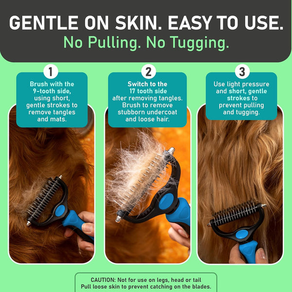 Pet Grooming Rake Magic